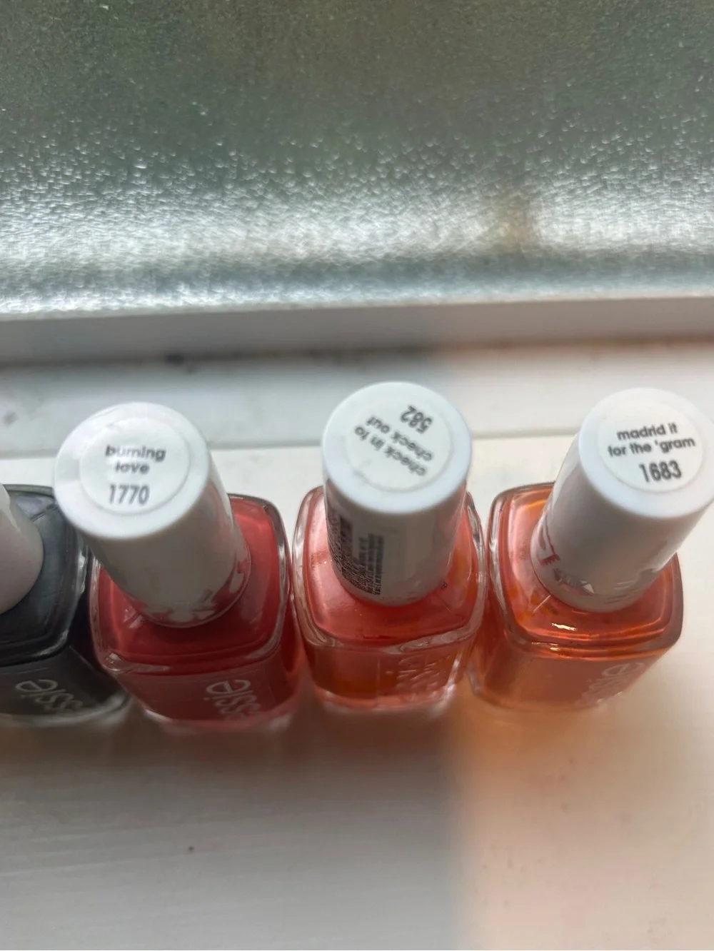 Essie Women’s Nail Polish Set - Green, Olive, Nude, Black, Red, Orange Shades
